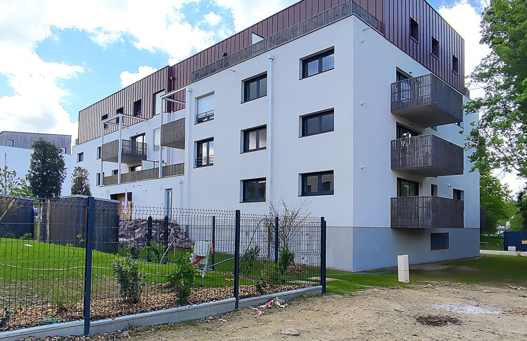 Photo du collectif de logements neufs l'ASTER à Orgères
